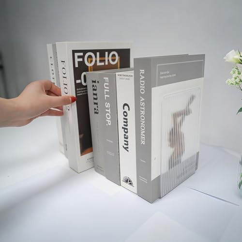 Book Ends / Clear / Set of 6