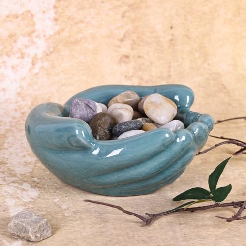 Crystal Rock Holder / Blue