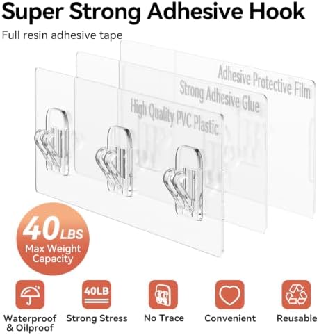 YASONIC Shower Caddy Adhesive, Rustproof Shower Organizer with Soap Holder, Large Capacity Shower Shelves for Inside