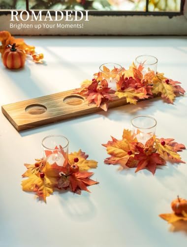 Romadedi Fall Table Centerpiece, Thanksgiving Decor, 15.7 in