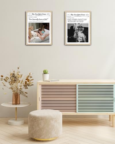 EcoHest 8x10 in Audrey Hepburn I'm Literally Just a Girl Framed Wall Art