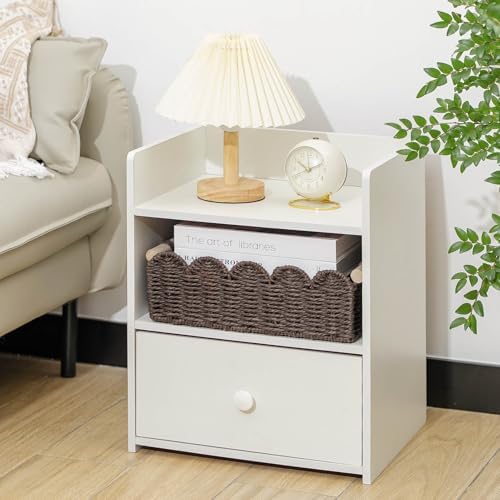 Paper Rope Scalloped Edge Shelves Storage Basket / Brown / 14 x 6.3 x 3.9 / M - In