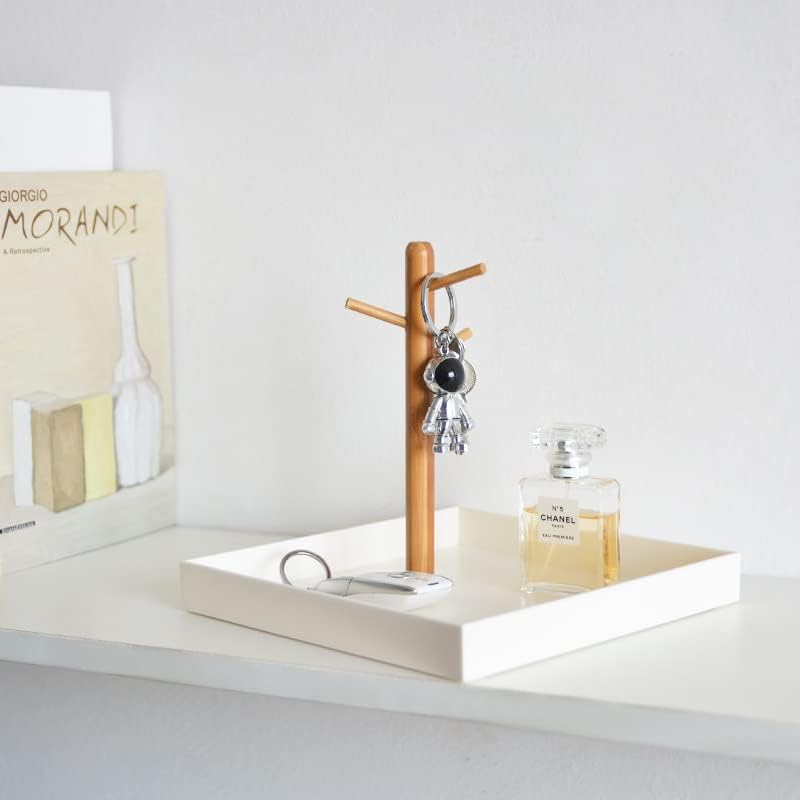 Wood 3-Tier Hanging Organizer / White Square