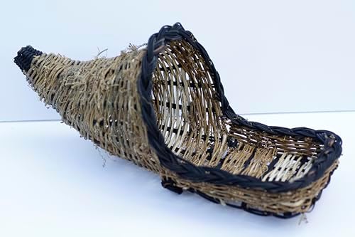 cornu copia basket Black Edge - size. 20 inches