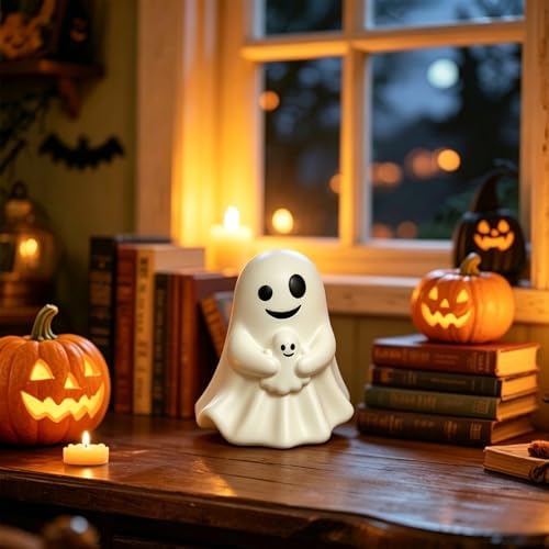 Halloween Ghost Figurine Spooky Mini Ghosts Statue