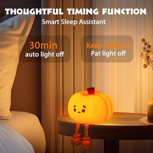 Pumpkin Night Light Official Licensed Genuine Halloween Lamp Decor Gifts