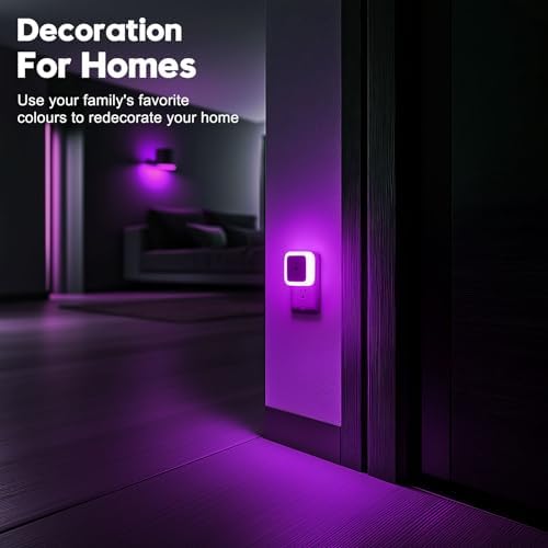Sujeet Night Light, Night Lights Plug into Wall 8-Pack, Nightlight Plug in Night Light, Dusk to Dawn Night Lamp Led