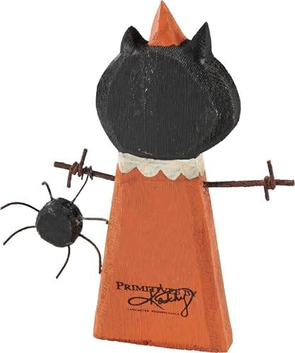 Primitives by Kathy Chunky Sitter - Black Cat