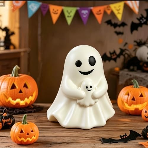 Halloween Ghost Figurine Spooky Mini Ghosts Statue