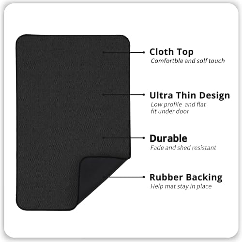 Bosap Bath Mat,Ultra Thin Bathroom Runner Rugs,Large Bath Mats for Bathroom,Quick Dry,Non-Slip,Machine Washable,Low
