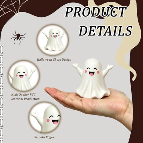 Halloween Ghost Figurine Cute Spooky Statues Unique Spooky Statue