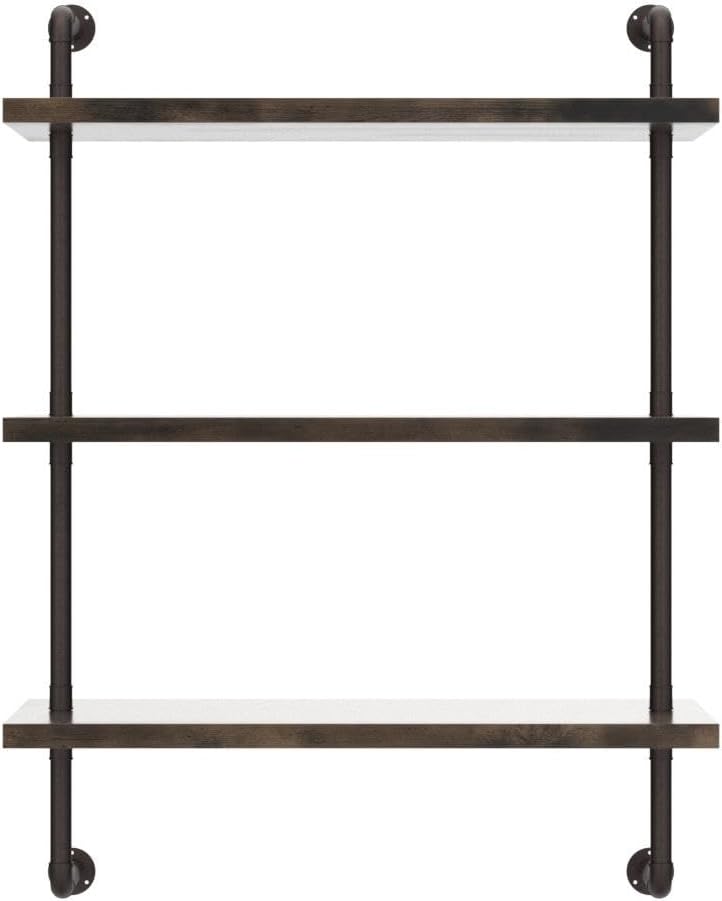 Rustic Wood Floating Shelves / 2set / 24inch
