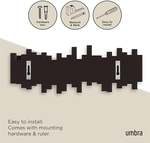 Space-Saving Storage Organizer / Espresso / 5-hook