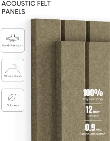 Fluxynara 48" x 36" Large Felt Bulletin Board, Earth Brown