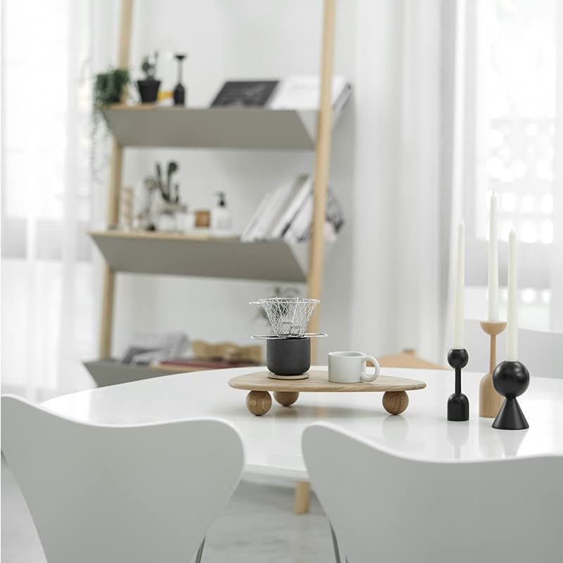 Wooden Pedestal Stand for Decor