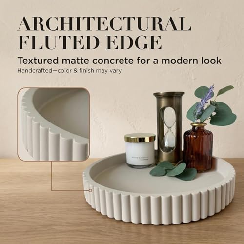 OAKOA Decorative Trays for Home Decor - Coffee Table Centerpiece Tray