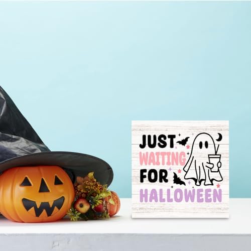 Funny Halloween Coffee Sign Halloween Ghost Coffee Decor