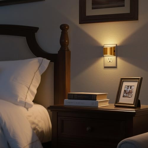 DORESshop Night Light, Night Lights Plug into Wall, Adjustable, 3000K