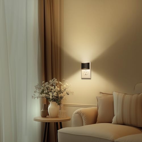 DORESshop Night Light, Night Lights Plug into Wall, Adjustable, 3000K