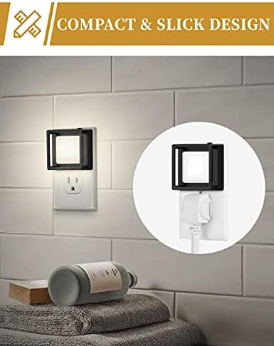 DORESshop LED Night Light,Plug in Night Light [4 Pack],Dusk to Dawn Sensor