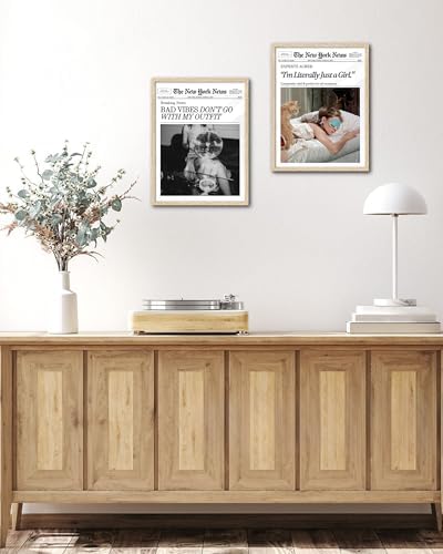 EcoHest Small 8x10 in Bad Vibes Don't Go With My Outfit Framed Wall Art