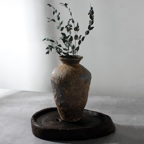 Rusty Ceramic Vase / Rust-tall / Small