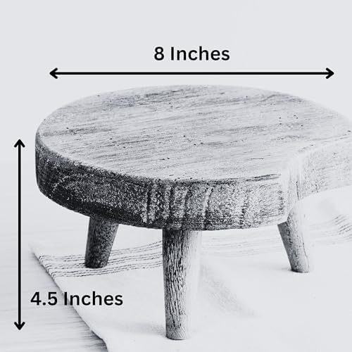 Rustic Wood Riser Stand