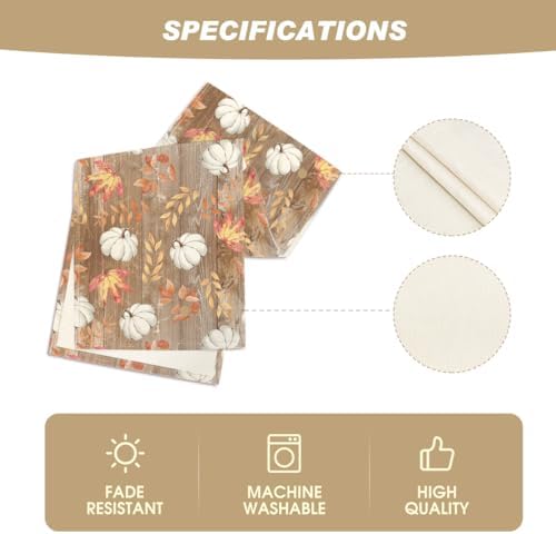 Artoid Mode 210 GSM Fall Table Runner Home Party Decor 13x72 Inch
