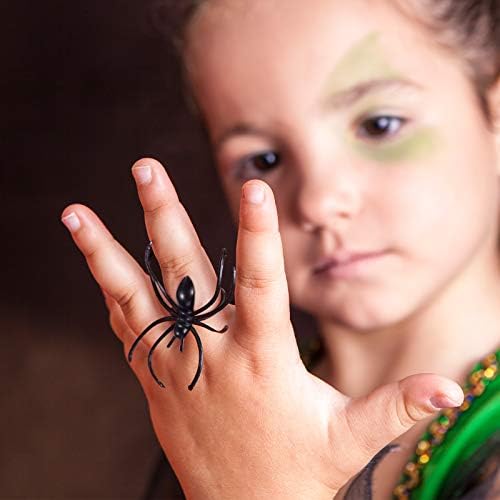 Boao Halloween Spider Rings Bulk