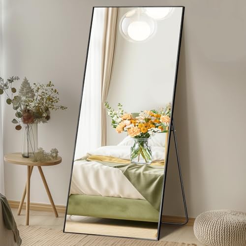 DUMOS 26"x68" Full Length Mirror with Stand, Full Body Floor Mirror