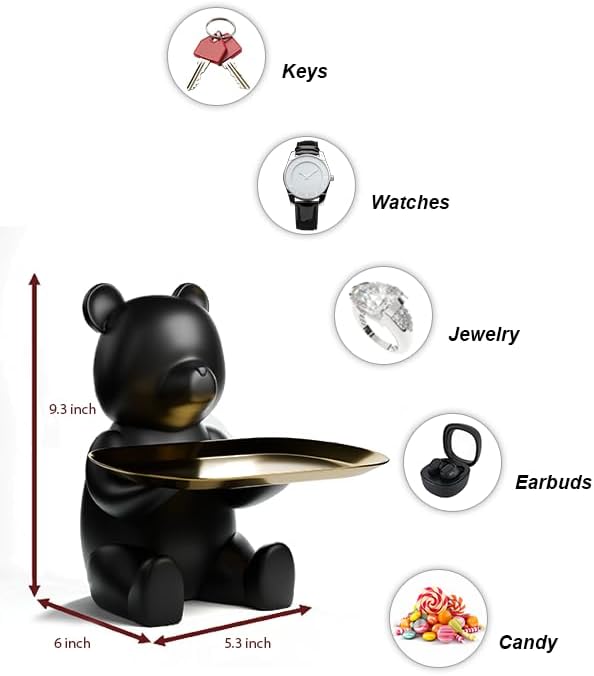 Key Tray Key Dish / Matte Black