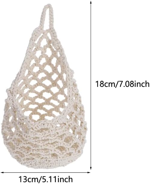 Wall Planters / 2PK Hanging Planter for Pot / White / 6 Inch