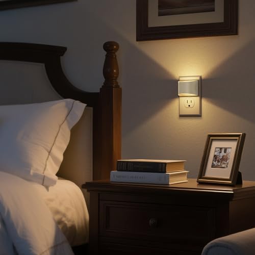 DORESshop Night Light, Night Lights Plug into Wall, Adjustable, 3000K