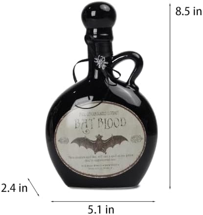 Braxio Halloween Decorations Indoor Potion Bottles