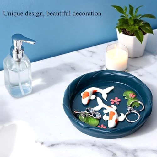 Resin Jewelry Tray / Dark Blue