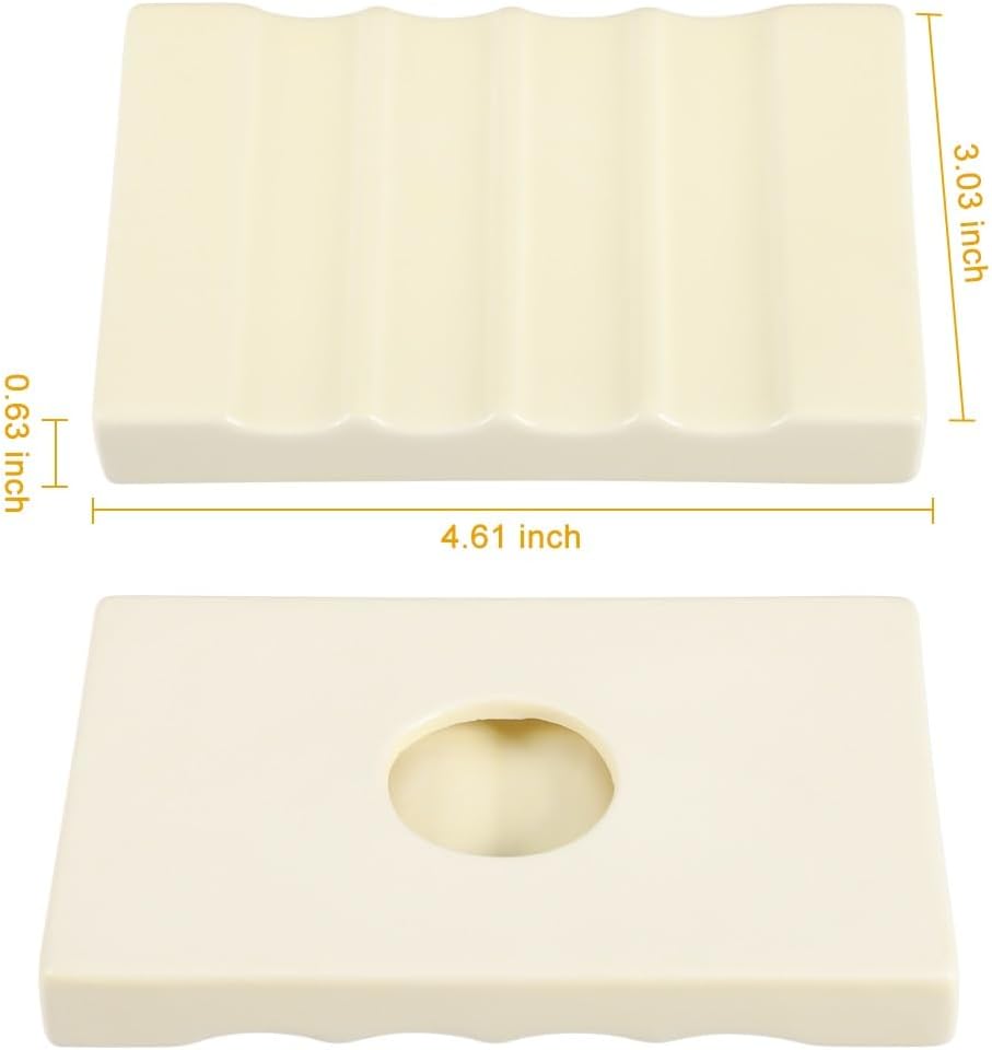 Small Bar Soap Holder / White