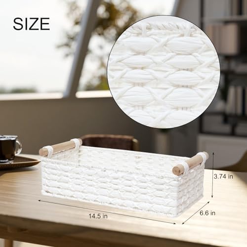 Basket for Toilet Paper Storage Baskets for Decor Organizing
