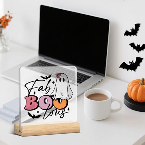 Cute Halloween Home Decor Halloween Decorations Ghost Boo Sign
