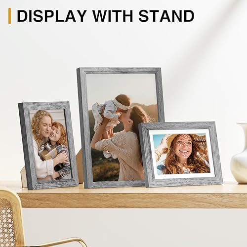 Vittanly 15 Pack Picture Frames Collage Wall Decor, Wall/Tabletop Display