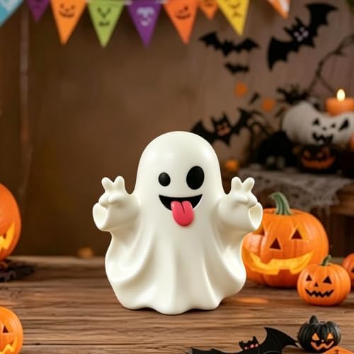 Unique Halloween Figurine Funny Ghost Statue 1 Pcs