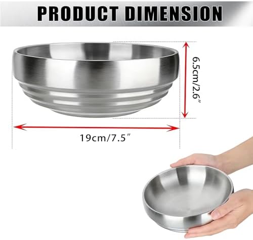 Decorative Bowl Key Holder Bowl for Entryway Table Catchall Bowl for Candy Key / 7.4 Inches / Silver