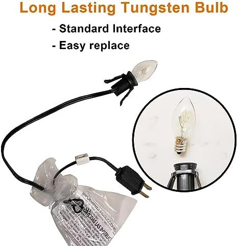 17" Halloween Pumpkin Lantern - Light Up Pumpkins with Unique 3 Tiers Design - Lightened Large Pumpkin with Waterproof ETL Certified Cord Plug and 2 Safety Fuse - 17 Inch