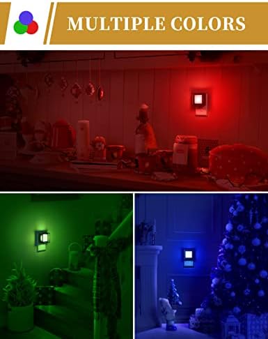 DORESshop Blue Night Light [2 Pack],Night Lights Plug Into Wall