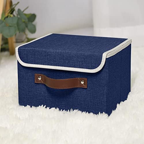 Storage Bin / Lid Storage Boxes / Small / Blue