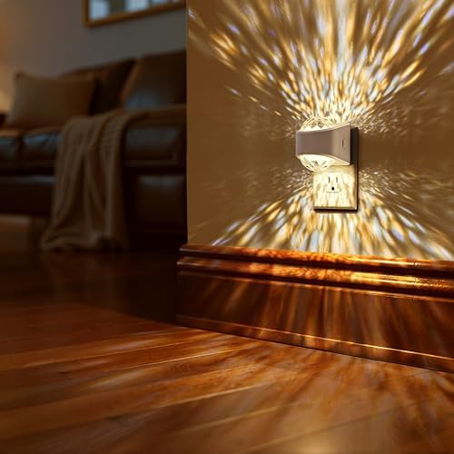 Briignite Night Light, Night Lights Plug into Wall, Projector Night Light