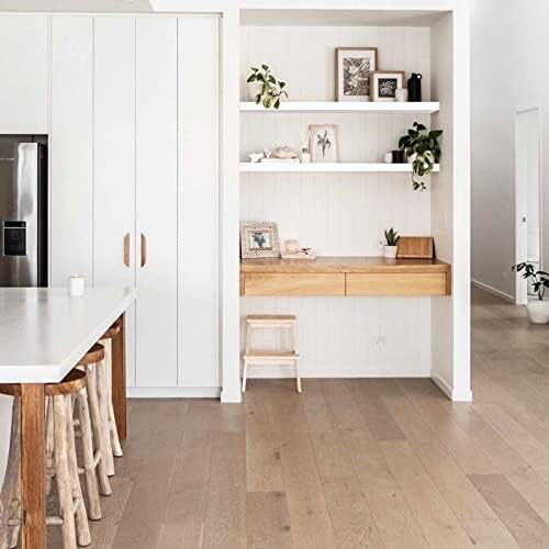 QEEIG Extra Long Floating Shelves for Wall (White, Set of 2, 47.2")