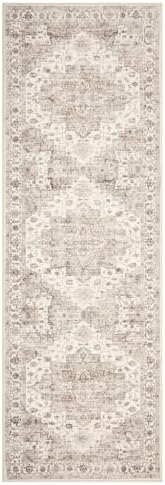Garvee 2x6 Washable Runner Rug Non Slip Vintage Boho Brown Hallway Runner