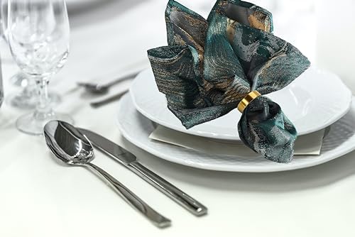 Gold Napkin Rings-20 Pcs Stainless Steel Napkin Rings