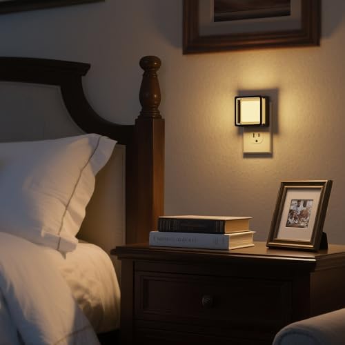 DORESshop LED Night Light,Night Lights Plug Into Wall [4 Pack],3CCT