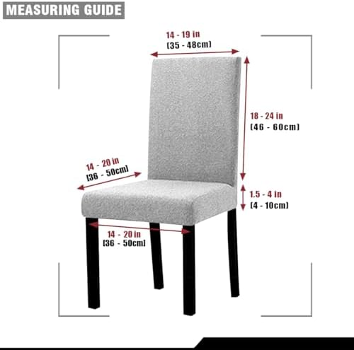 Halloween Dining Chair Covers Set of 4-Only Chair Covers,Stretchable Parsons Chair Slipcovers 4 Pieces Pumpkin Castle Black Cat Pattern Chair Covers for Kitchen Dining Room,Beige